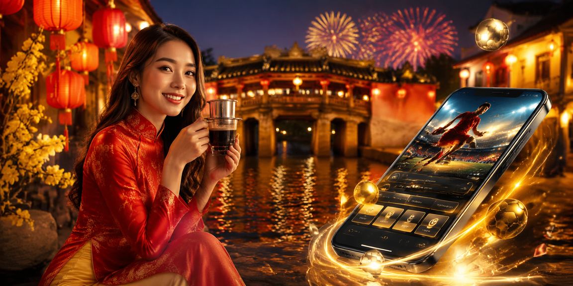 Khung cảnh Hội An minh họa việc đọc điều khoản trước khi tham gia giải trí trực tuyến