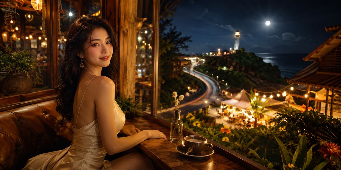 Không gian cà phê Vũng Tàu minh họa người dùng theo dõi cá cược buổi tối